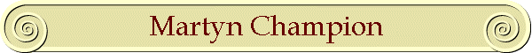 Martyn Champion